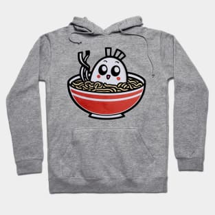 Kawaii ramen noodles bowl Hoodie